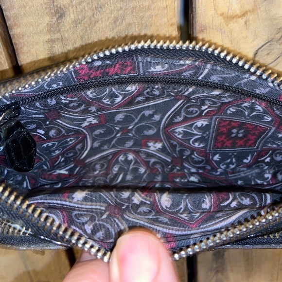 Brighton Black Patent Leather Crossbody - Picture 7 of 9